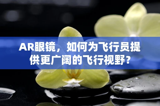 AR眼镜，如何为飞行员提供更广阔的飞行视野？