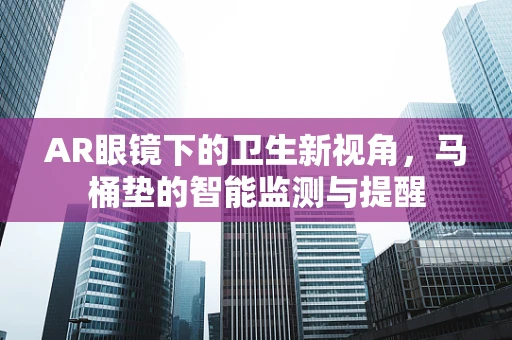 AR眼镜下的卫生新视角，马桶垫的智能监测与提醒