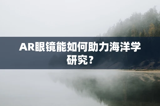 AR眼镜能如何助力海洋学研究？