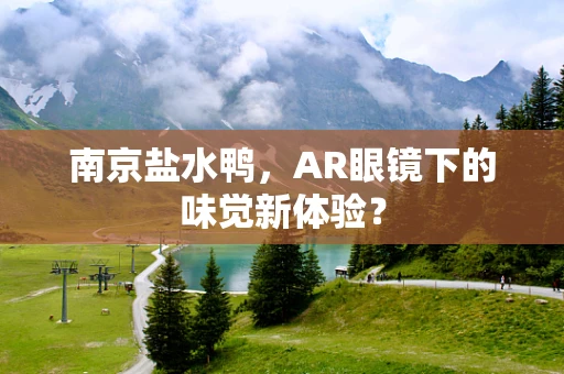 南京盐水鸭，AR眼镜下的味觉新体验？