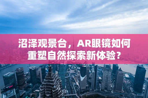 沼泽观景台，AR眼镜如何重塑自然探索新体验？