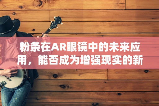 粉条在AR眼镜中的未来应用，能否成为增强现实的新食尚？