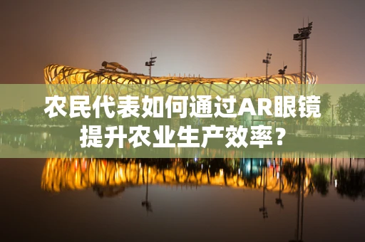 农民代表如何通过AR眼镜提升农业生产效率？