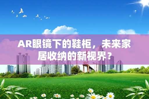 AR眼镜下的鞋柜，未来家居收纳的新视界？