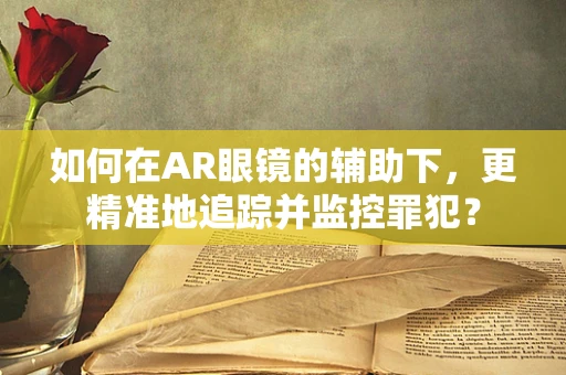 如何在AR眼镜的辅助下，更精准地追踪并监控罪犯？