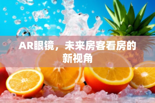 AR眼镜，未来房客看房的新视角