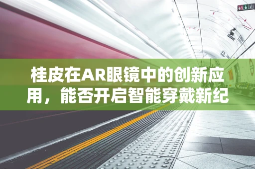 桂皮在AR眼镜中的创新应用，能否开启智能穿戴新纪元？