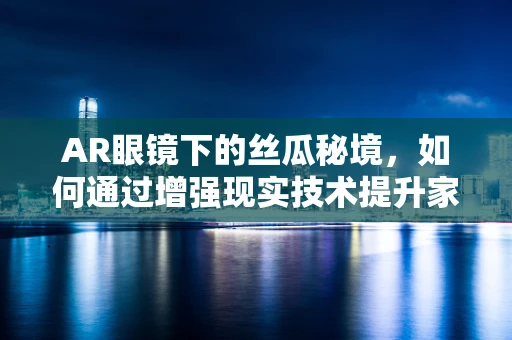 AR眼镜下的丝瓜秘境，如何通过增强现实技术提升家庭园艺体验？