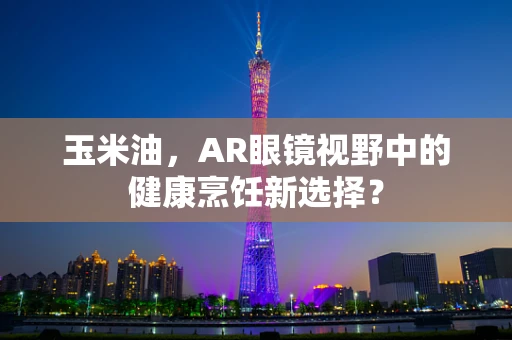 玉米油，AR眼镜视野中的健康烹饪新选择？