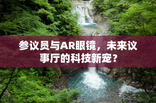 参议员与AR眼镜，未来议事厅的科技新宠？
