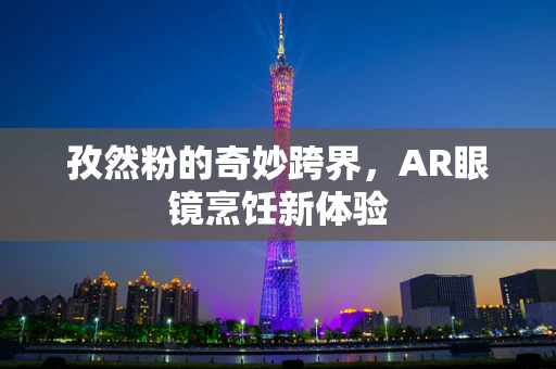 孜然粉的奇妙跨界，AR眼镜烹饪新体验