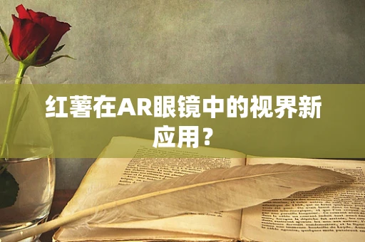 红薯在AR眼镜中的视界新应用？