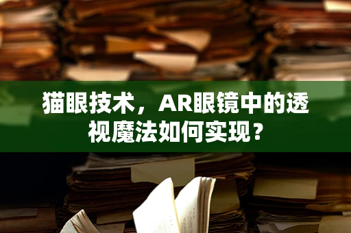 猫眼技术，AR眼镜中的透视魔法如何实现？
