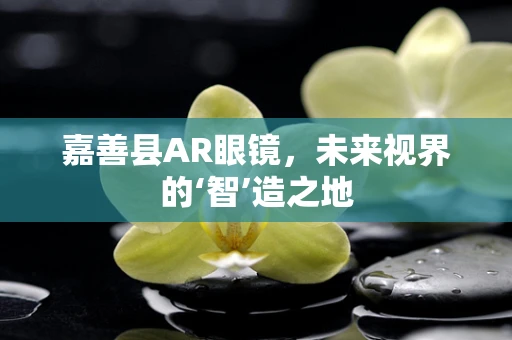 嘉善县AR眼镜，未来视界的‘智’造之地
