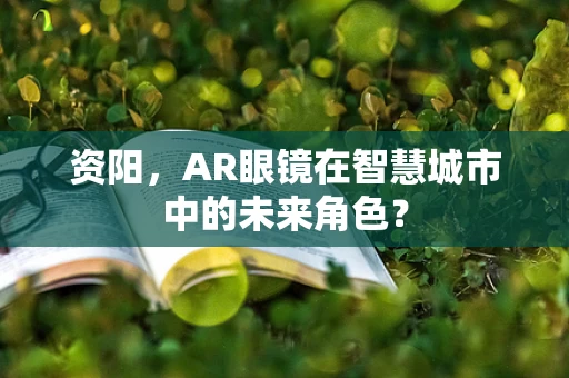 资阳，AR眼镜在智慧城市中的未来角色？