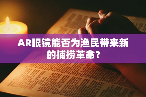 AR眼镜能否为渔民带来新的捕捞革命？
