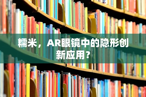 糯米，AR眼镜中的隐形创新应用？