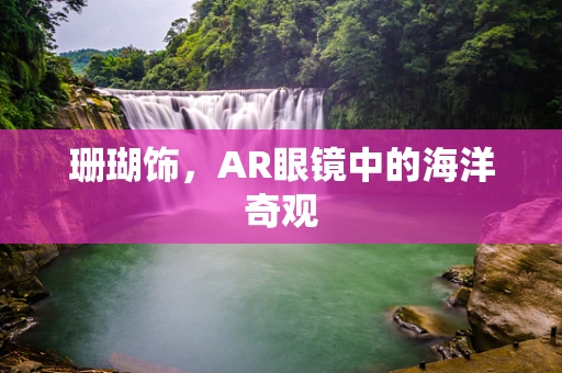 珊瑚饰，AR眼镜中的海洋奇观