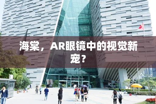 海棠，AR眼镜中的视觉新宠？