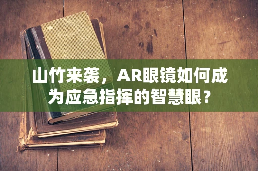 山竹来袭，AR眼镜如何成为应急指挥的智慧眼？