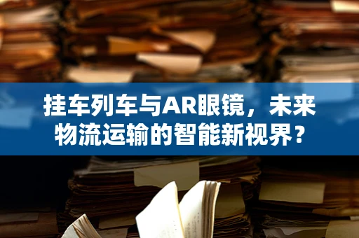 挂车列车与AR眼镜，未来物流运输的智能新视界？