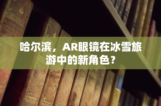 哈尔滨，AR眼镜在冰雪旅游中的新角色？