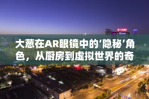 大葱在AR眼镜中的‘隐秘’角色，从厨房到虚拟世界的奇妙融合