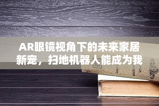 AR眼镜视角下的未来家居新宠，扫地机器人能成为我们的智能生活助手吗？