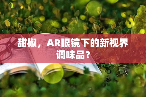 甜椒，AR眼镜下的新视界调味品？