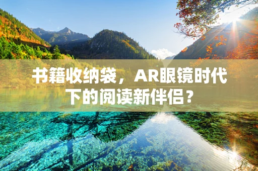 书籍收纳袋，AR眼镜时代下的阅读新伴侣？