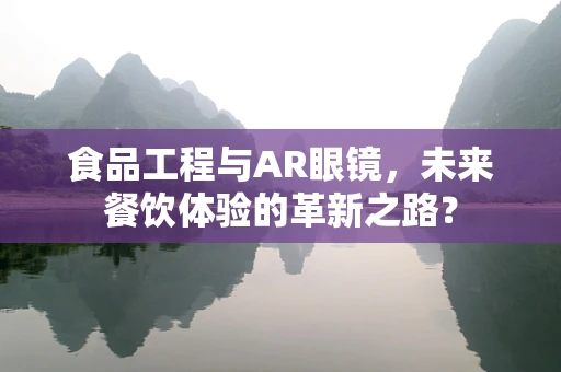 食品工程与AR眼镜，未来餐饮体验的革新之路？