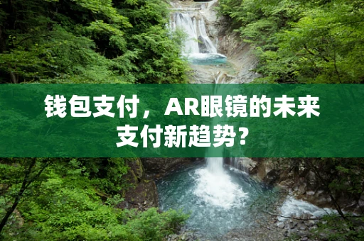 钱包支付，AR眼镜的未来支付新趋势？