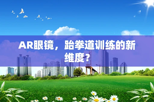 AR眼镜，跆拳道训练的新维度？