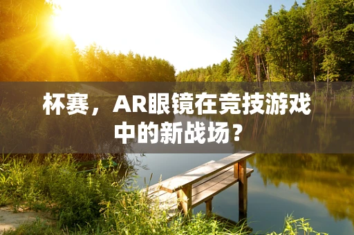 杯赛，AR眼镜在竞技游戏中的新战场？