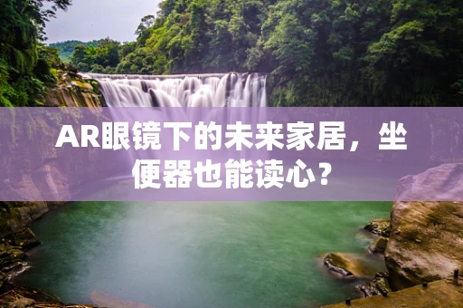 AR眼镜下的未来家居，坐便器也能读心？