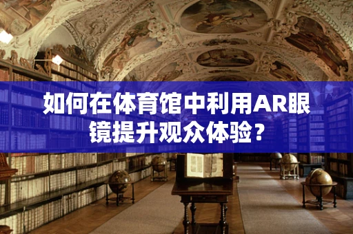 如何在体育馆中利用AR眼镜提升观众体验？