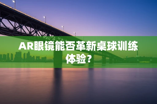 AR眼镜能否革新桌球训练体验？