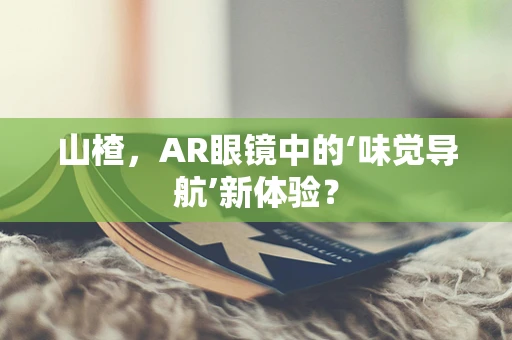 山楂，AR眼镜中的‘味觉导航’新体验？