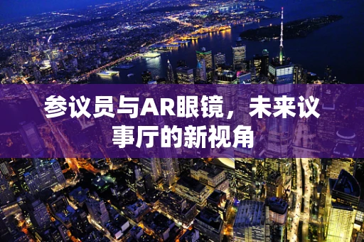 参议员与AR眼镜，未来议事厅的新视角