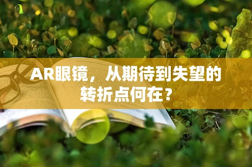 AR眼镜，从期待到失望的转折点何在？