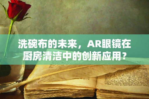 洗碗布的未来，AR眼镜在厨房清洁中的创新应用？