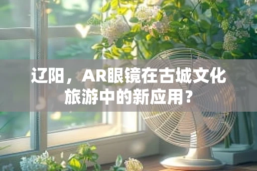 辽阳，AR眼镜在古城文化旅游中的新应用？