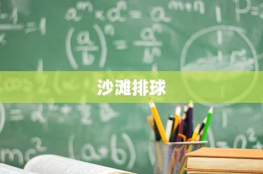 沙滩排球