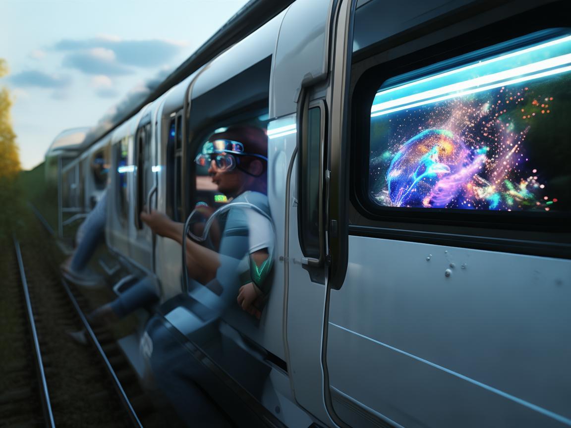 市郊列车，AR眼镜如何重塑乘客的出行体验？