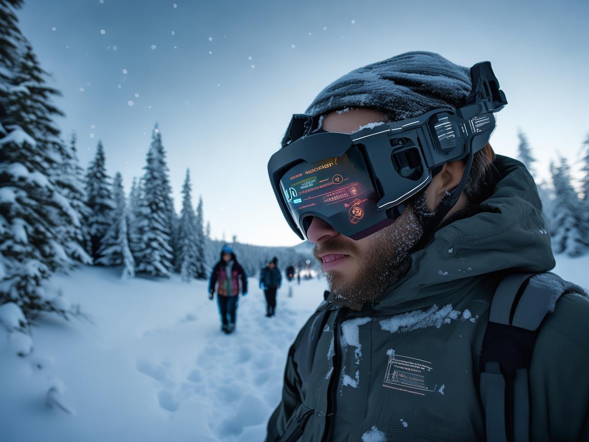 大寒时节，AR眼镜如何助力户外探险？