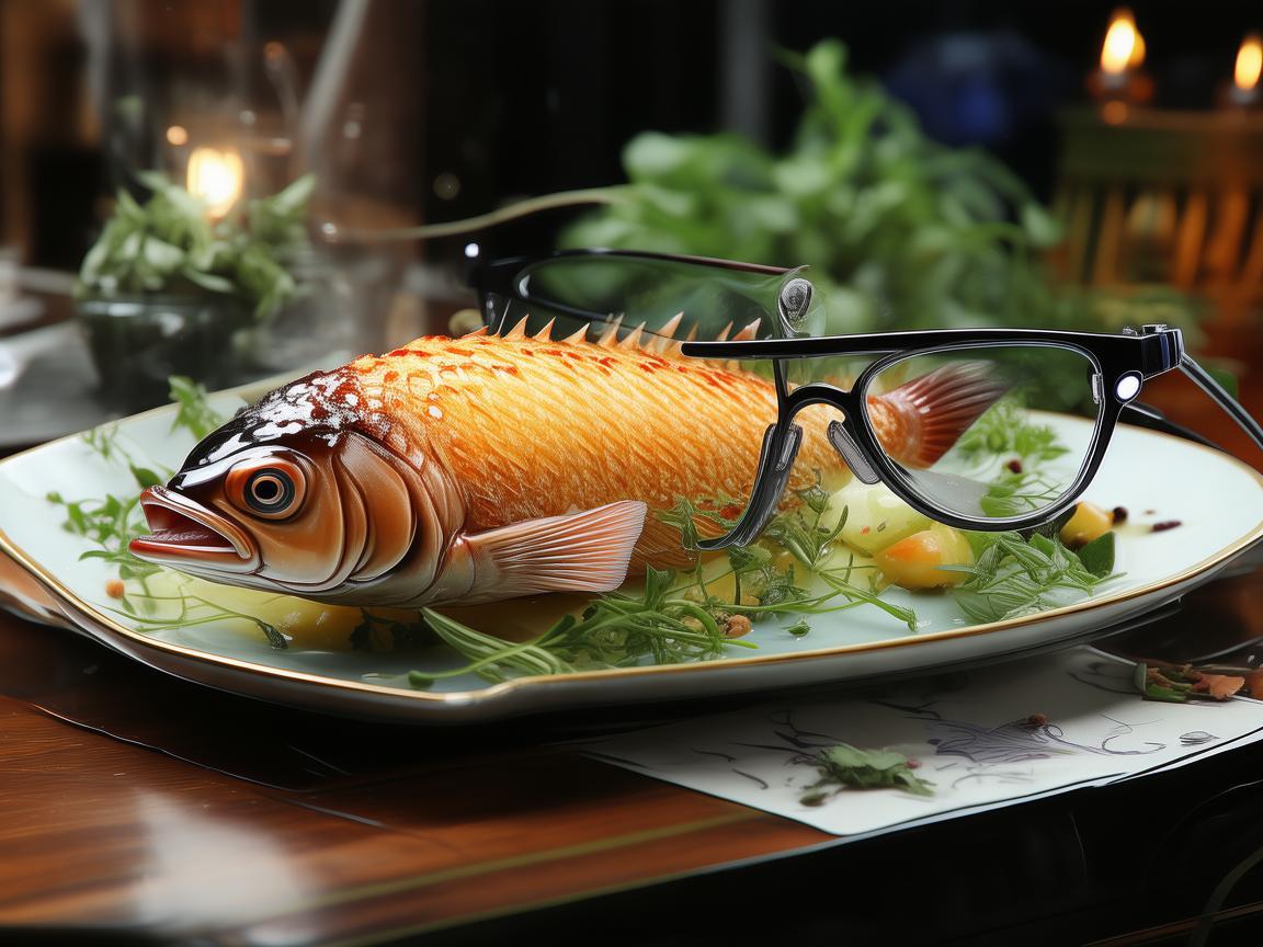 苏州松鼠桂鱼,AR眼镜中的味觉与视觉盛宴?