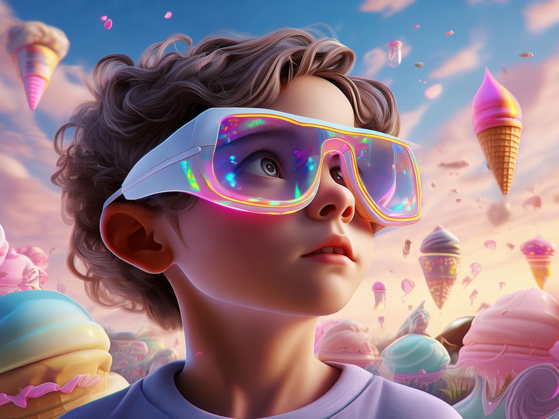 戴上AR眼镜，冰淇淋的奇幻之旅从何开始？