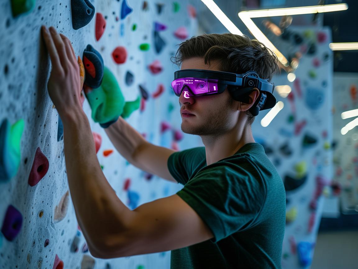 AR眼镜如何助力攀岩墙的智能化升级？