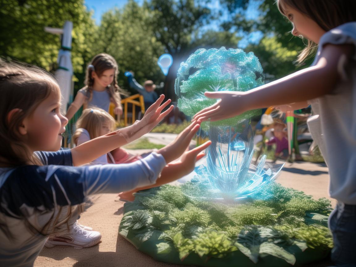 如果将AR技术融入小学操场，孩子们的体验将如何革新？