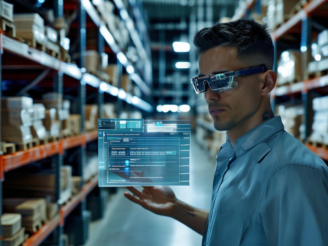 如何利用AR眼镜优化建材市场仓库的库存管理?